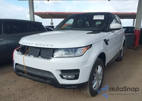 2016 Land Rover Range Rover Sport 3.0L V6 Supercharged Se from USA, damaged, VIN SALWG2VF5GA578879